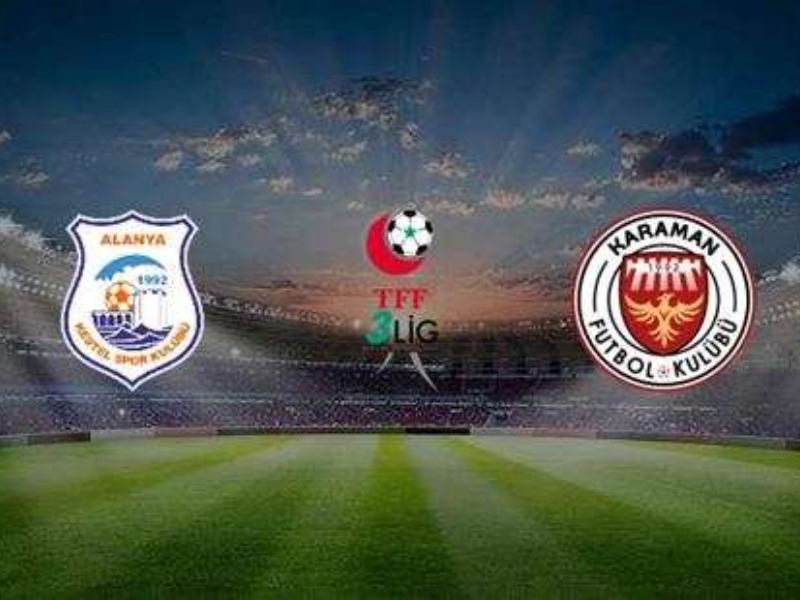  TFF 3.Lig 2.Grup Play-Off final maçı Armoni Alanya Kestel  1  Karaman Futbol Kulübüspor  2